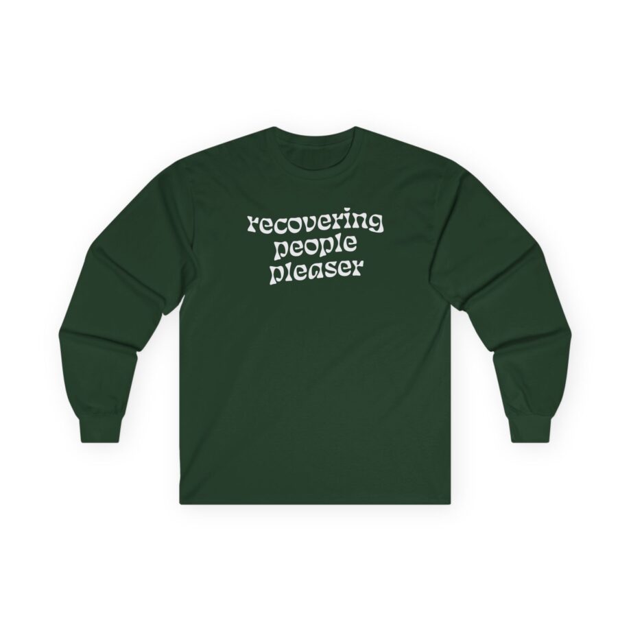 Charlotte Dobre Recovering People Pleaser Unisex Ultra Cotton Long Sleeve Tee