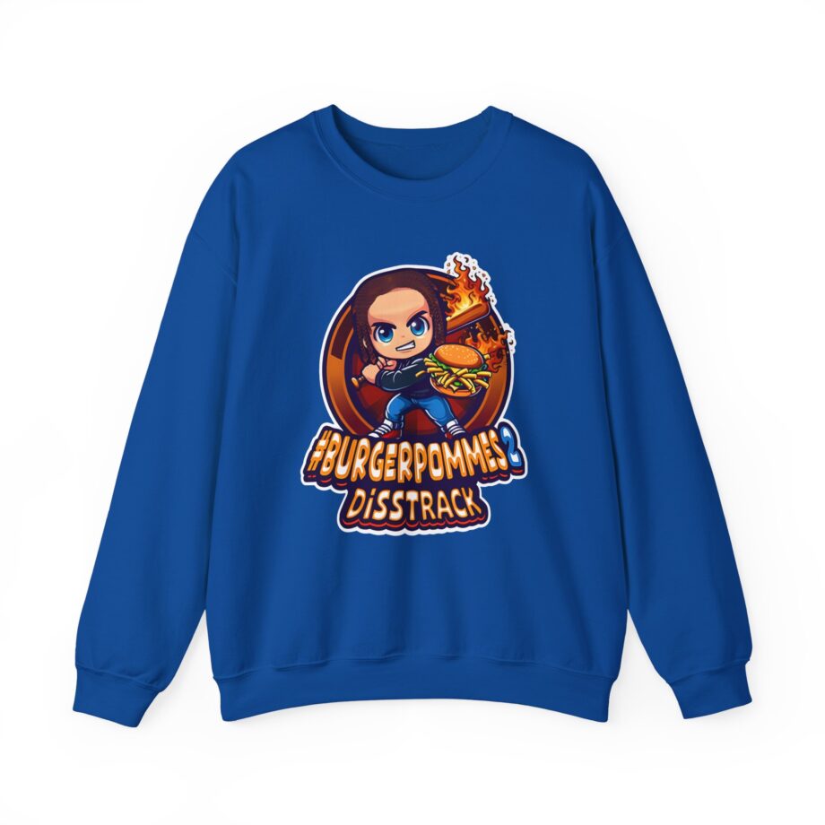 Burger Pommes Unisex Heavy Blend™ Crewneck Sweatshirt