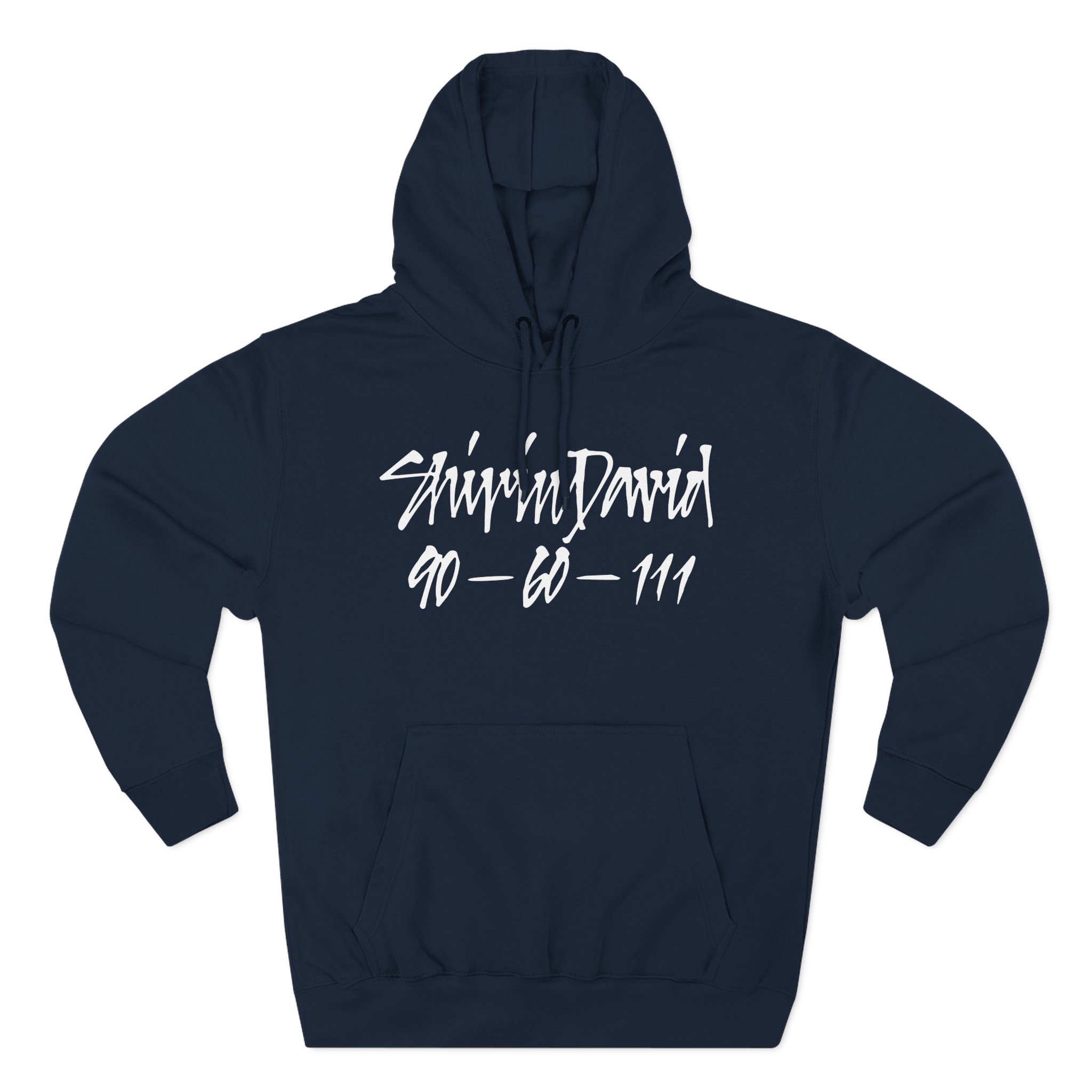 Shirin David 90-60-111 Text -  Three-Panel Fleece Hoodie