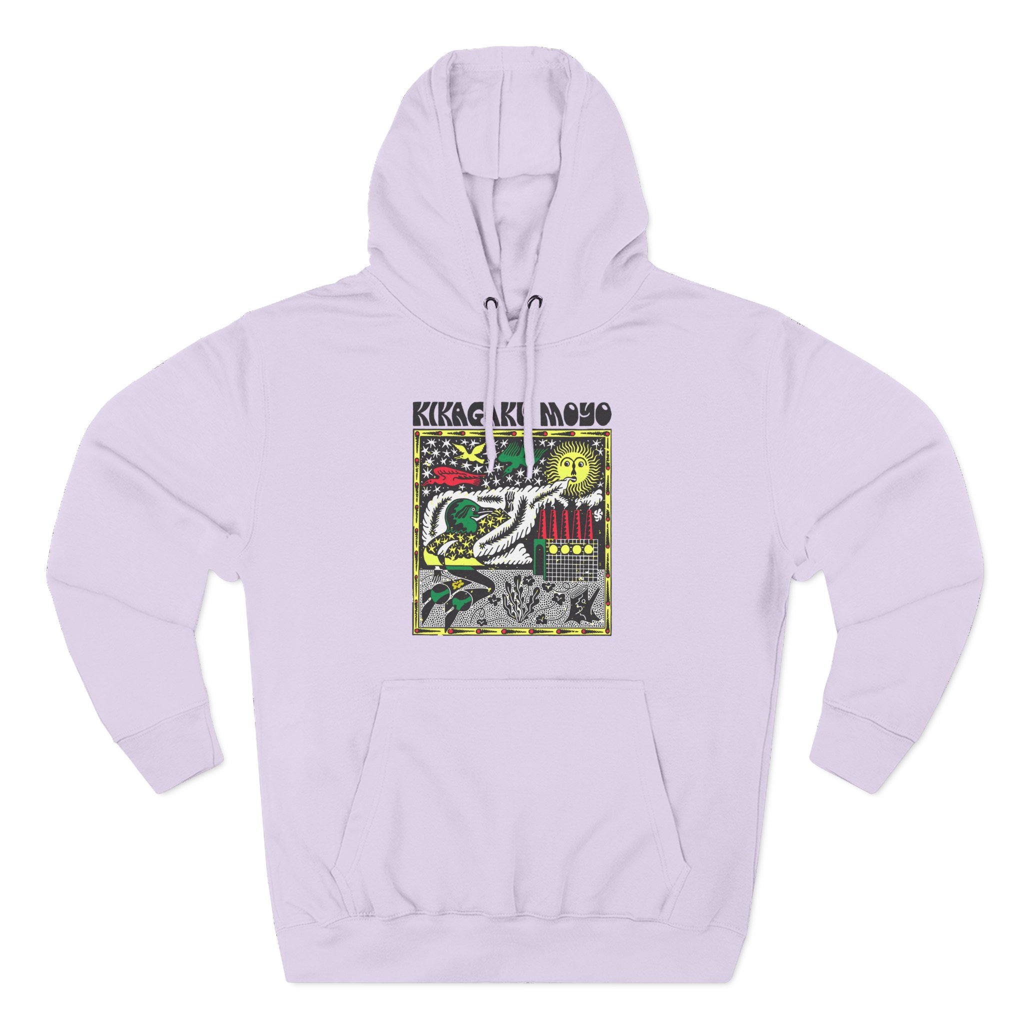 Kikagaku Moyo Three-Panel Fleece Hoodie