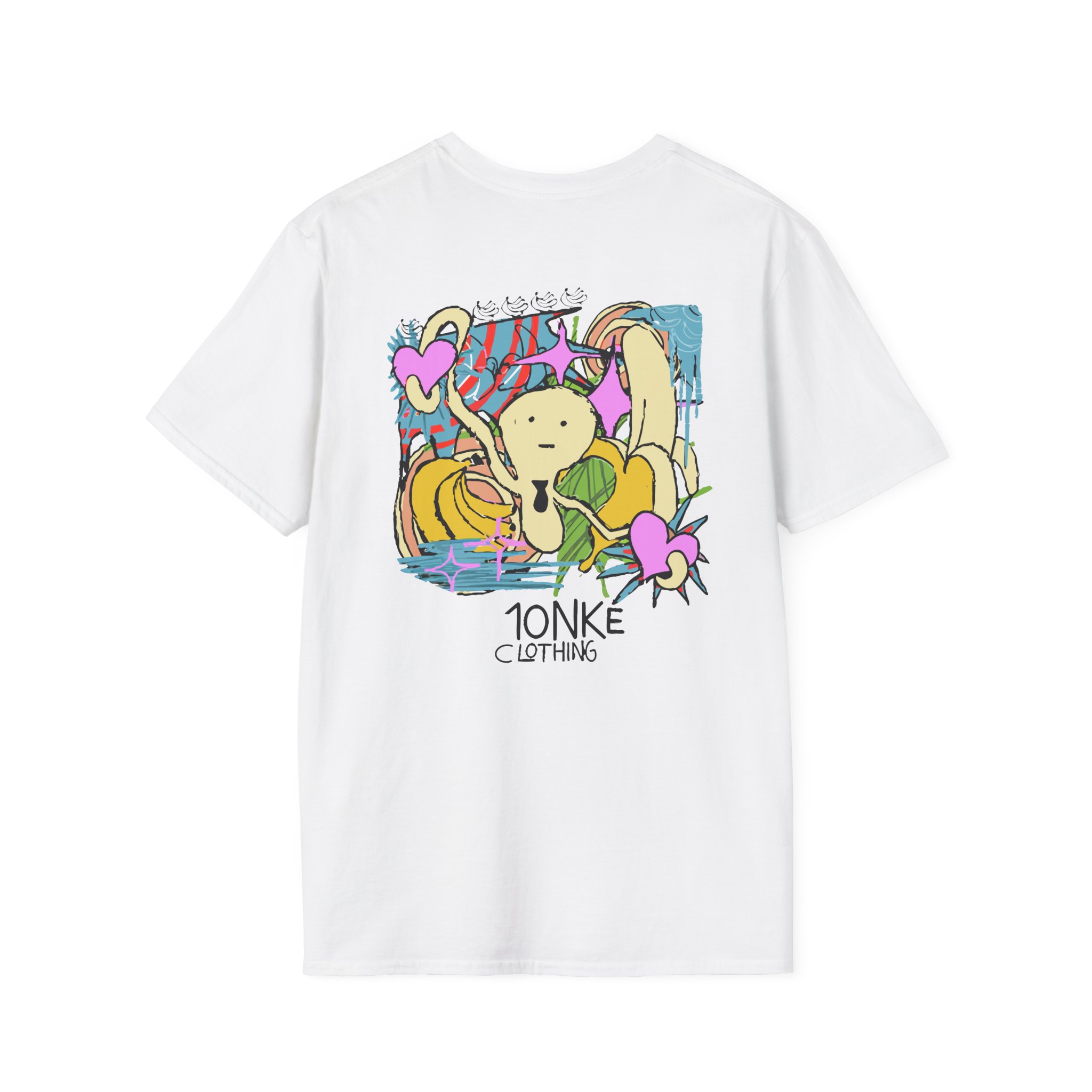 Spoonkid Basquiat Monke Unisex Softstyle T-Shirt