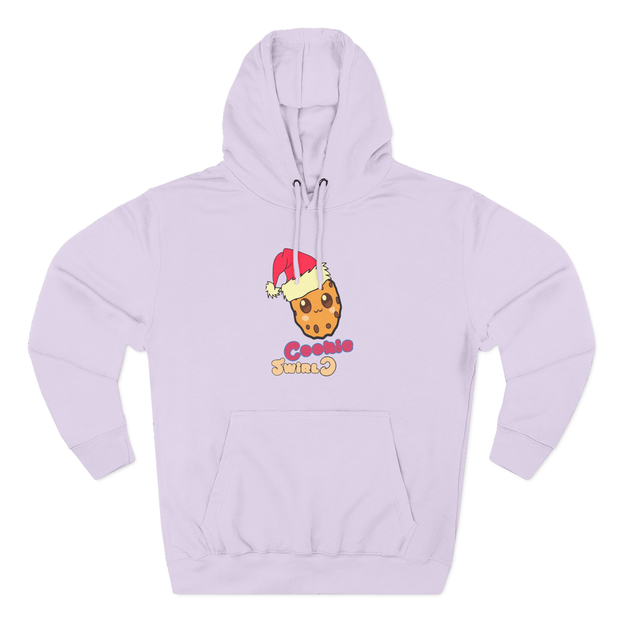 Cookieswirlc Three-Panel Fleece Hoodie