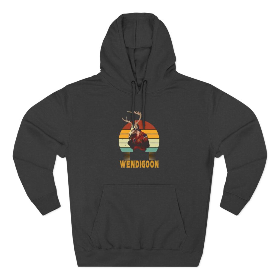 Wendigoon Three-Panel Fleece Hoodie