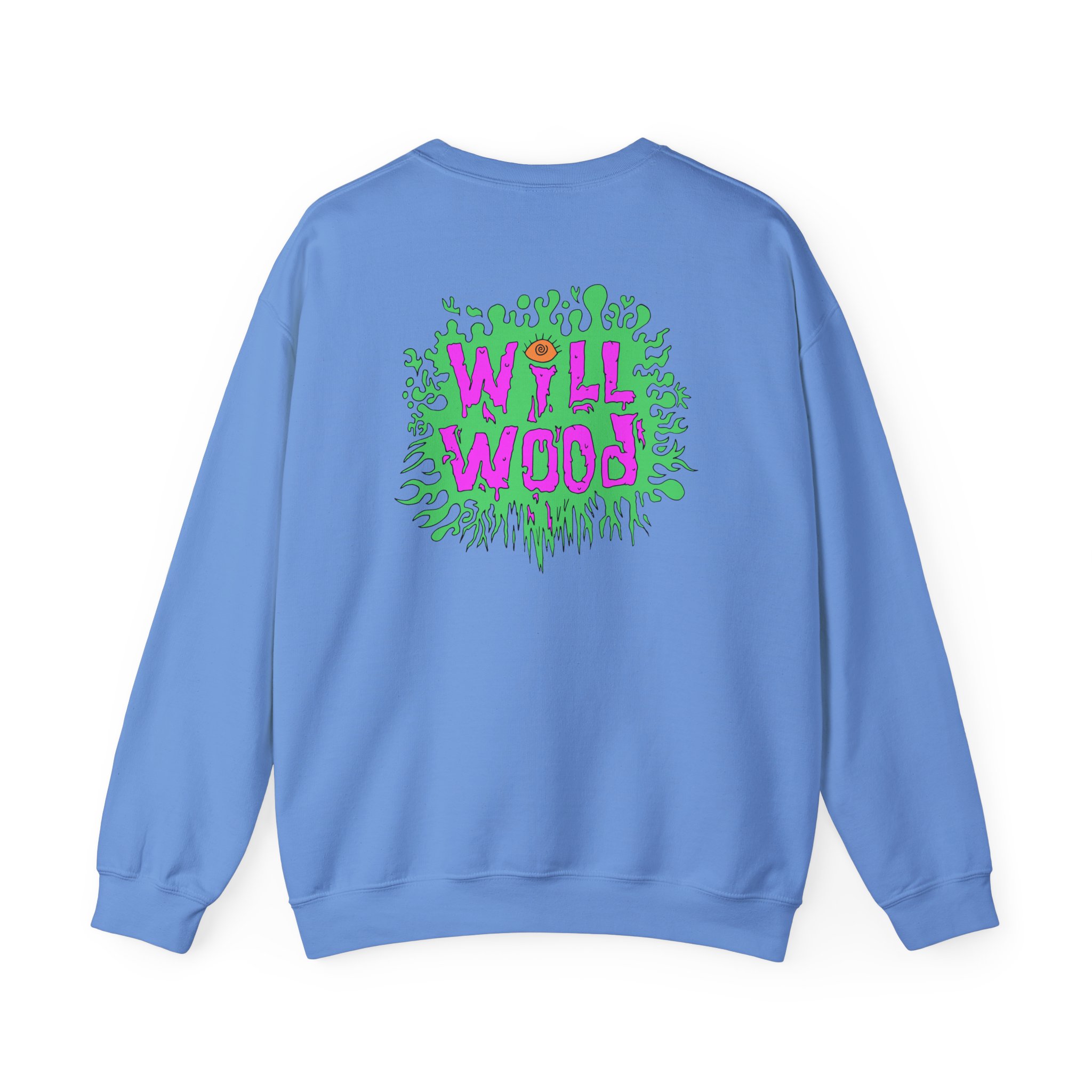 Will Wood Death of the Author Unisex Heavy Blendâ„¢ Crewneck Sweatshirt