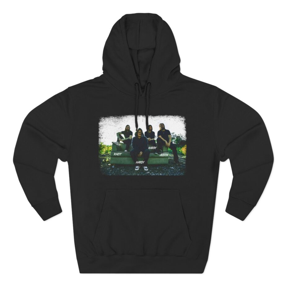 Hardy Band Photo Three-Panel Fleece Hoodie