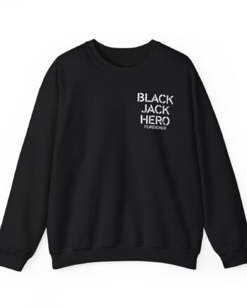 Foreigner Black Jack Hero Unisex Heavy Blend™ Crewneck Sweatshirt