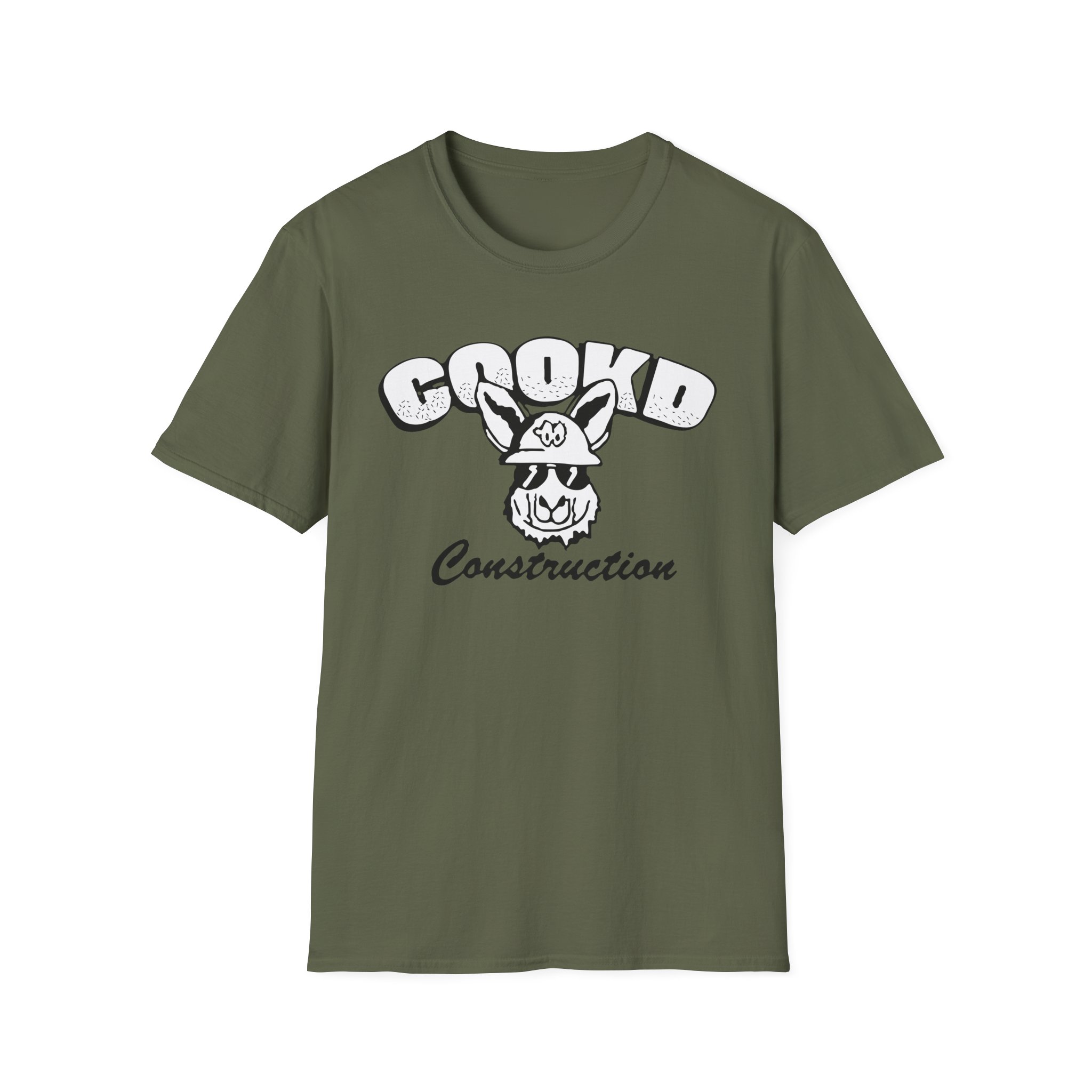 Lazarbeam Cookd Construction Unisex Softstyle T-Shirt