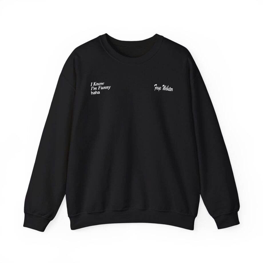 Faye Webster I Know I'm Funny Haha Unisex Heavy Blend™ Crewneck Sweatshirt