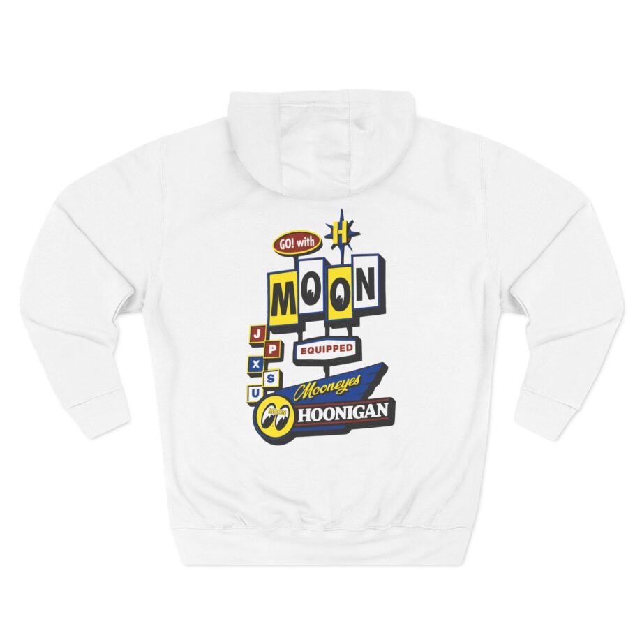 Ken Block Hoonigan X Mooneyes Moonmotel Three-Panel Fleece Hoodie