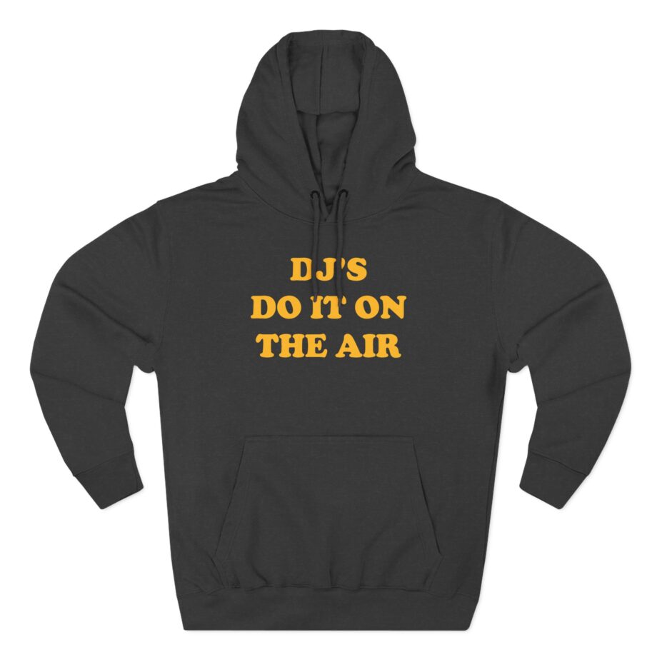 Haim Dj's Do It on the Air  Three-Panel Fleece Hoodie