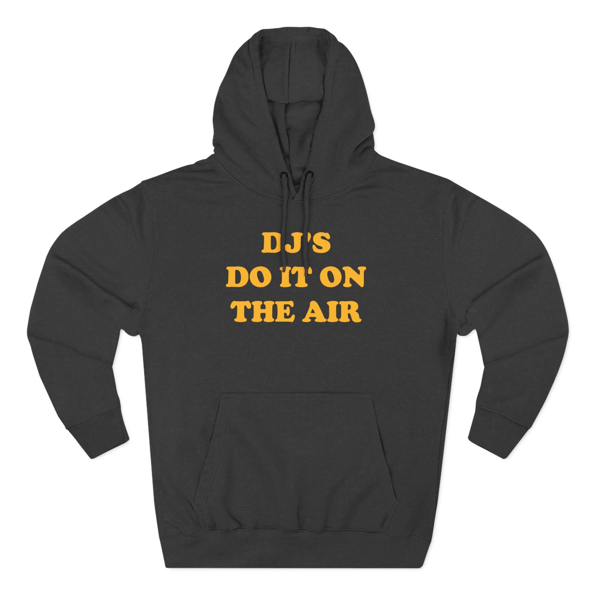 Haim Dj's Do It on the Air  Three-Panel Fleece Hoodie