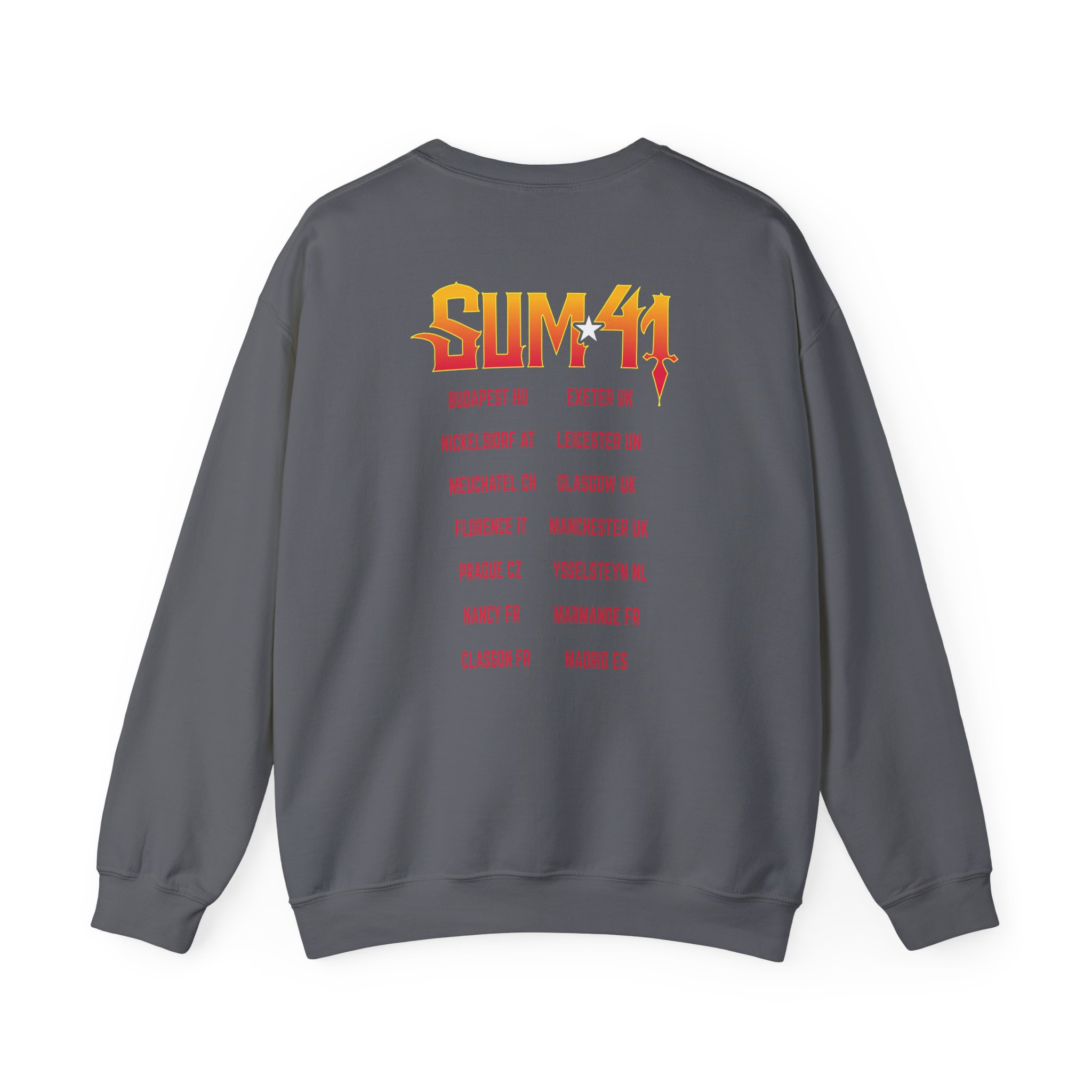 Sum 41 Out for Blood Unisex Heavy Blendâ„¢ Crewneck Sweatshirt