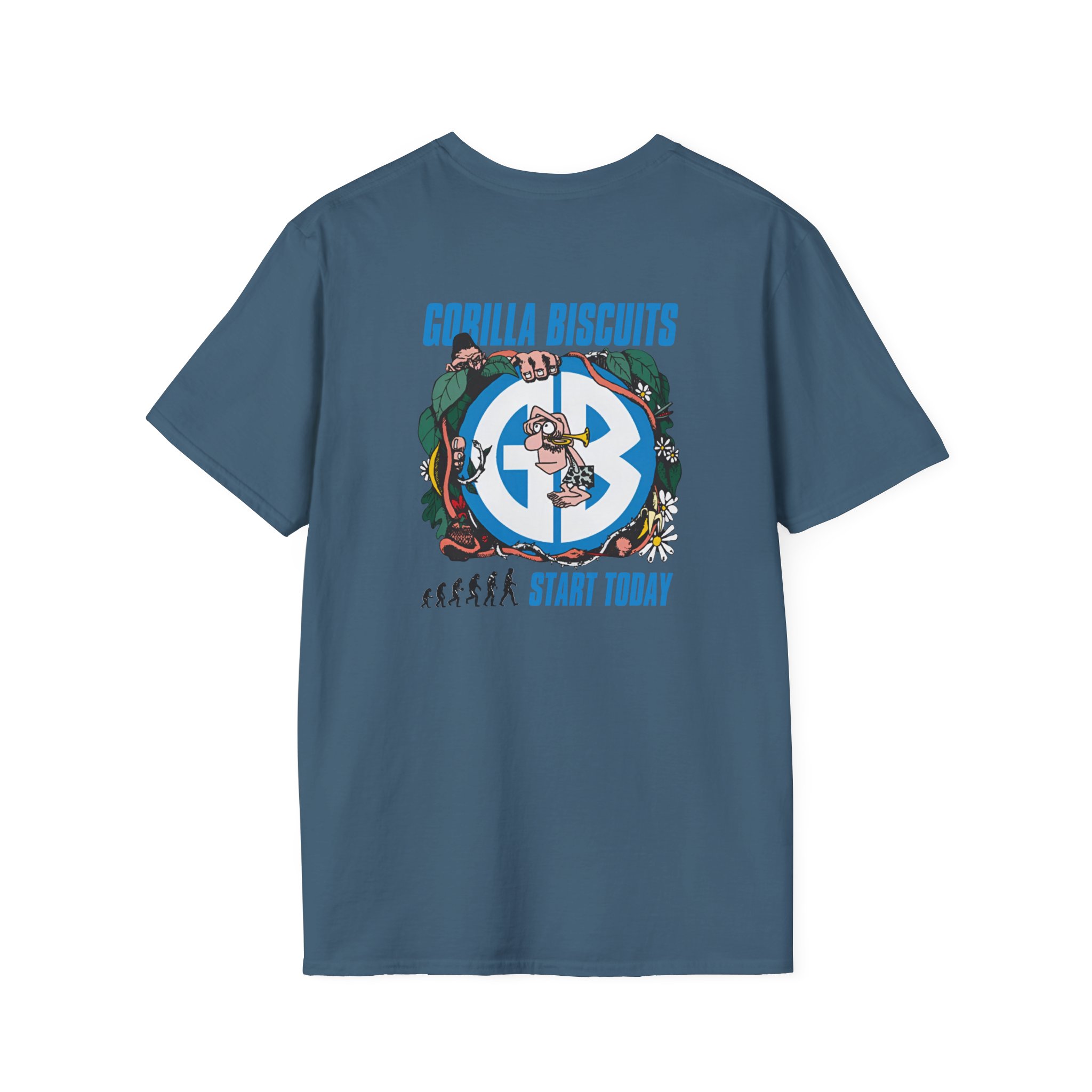 Gorilla Biscuits Jungle Unisex Softstyle T-Shirt
