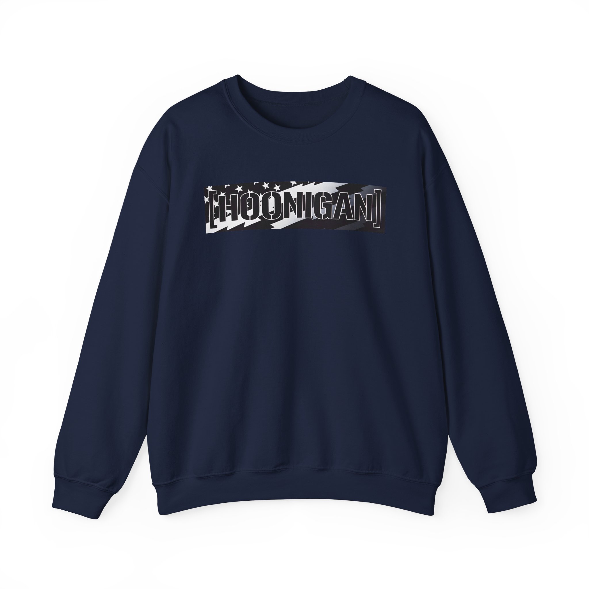 Ken Block Hoonigan Stars & Stripes Censor Bar Unisex Heavy Blendâ„¢ Crewneck Sweatshirt