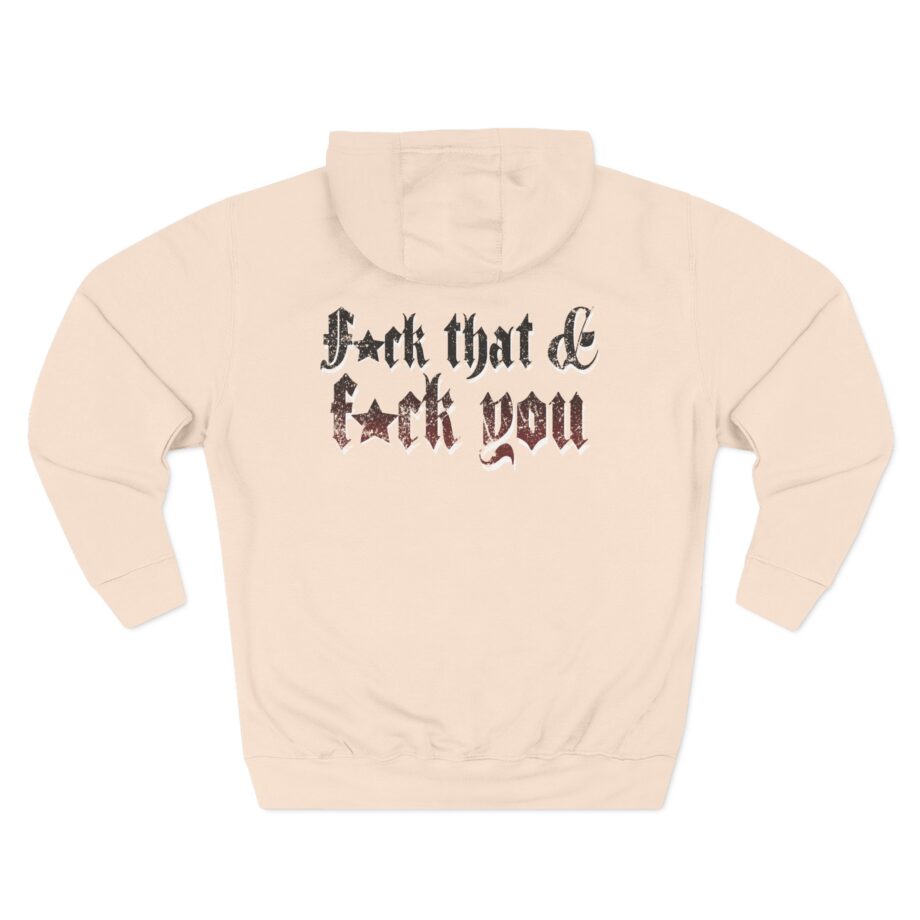 Hardy F*ck You Three-Panel Fleece Hoodie