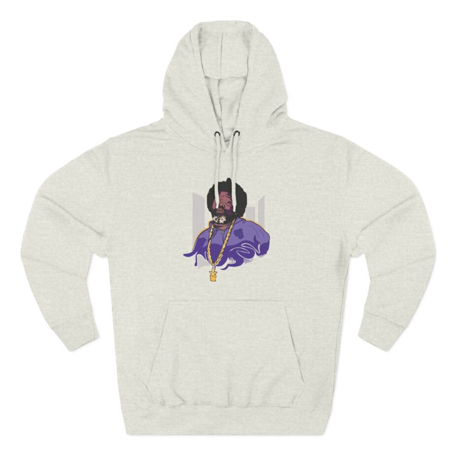 Afroman Because I got High Three-Panel Fleece Hoodie
