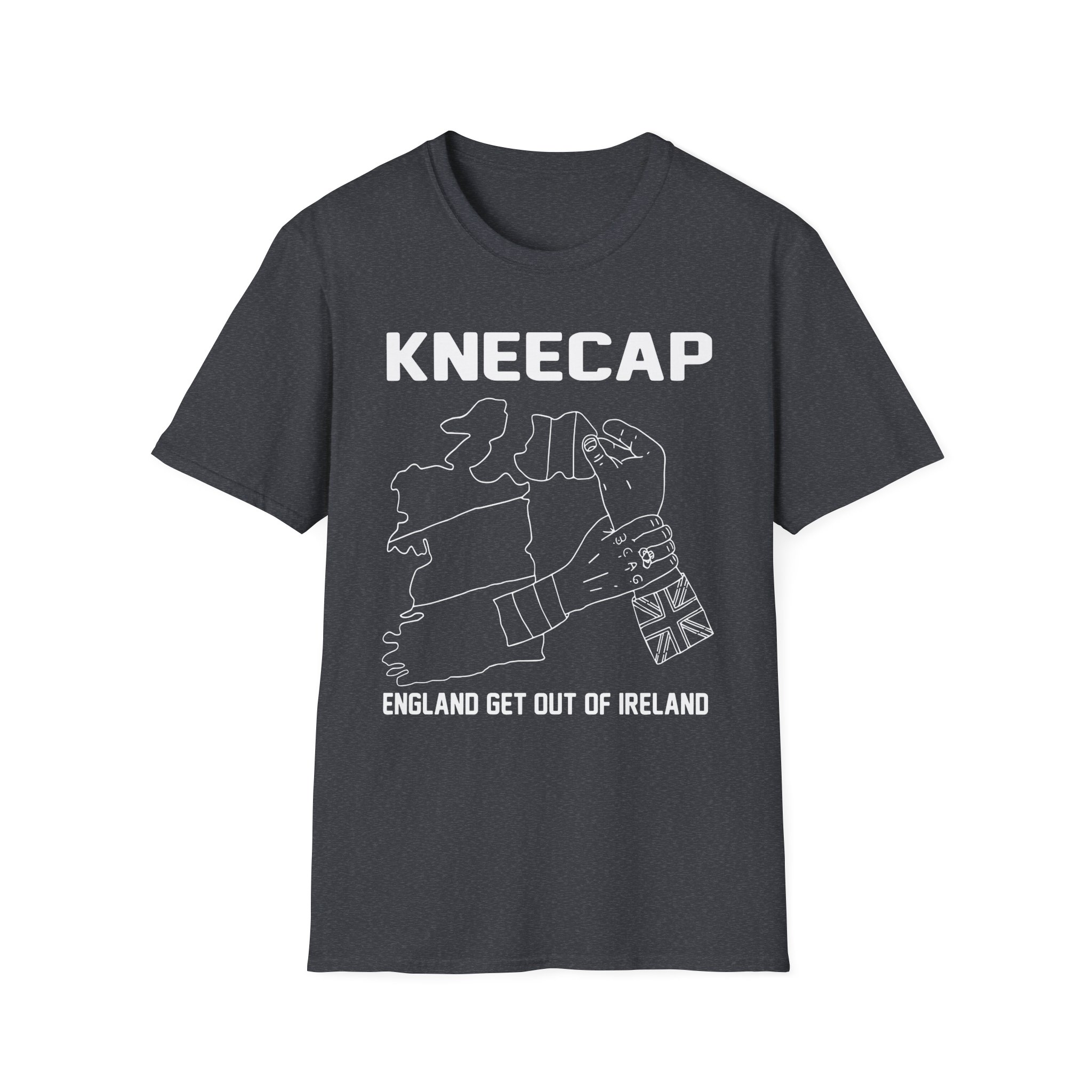 England Get Out of Ireland Unisex Softstyle T-Shirt