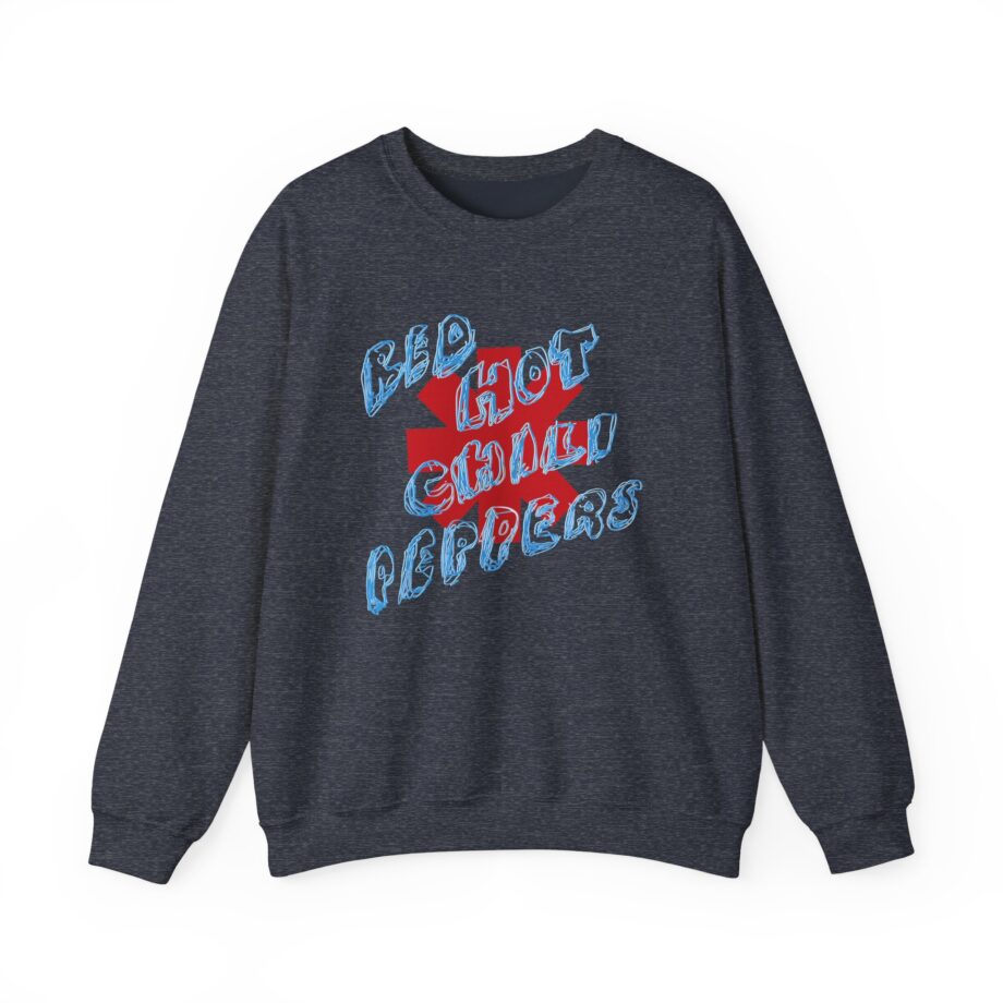 Red Hot Chili Peppers Scribbled Logo Unisex Heavy Blend™ Crewneck Sweatshirt