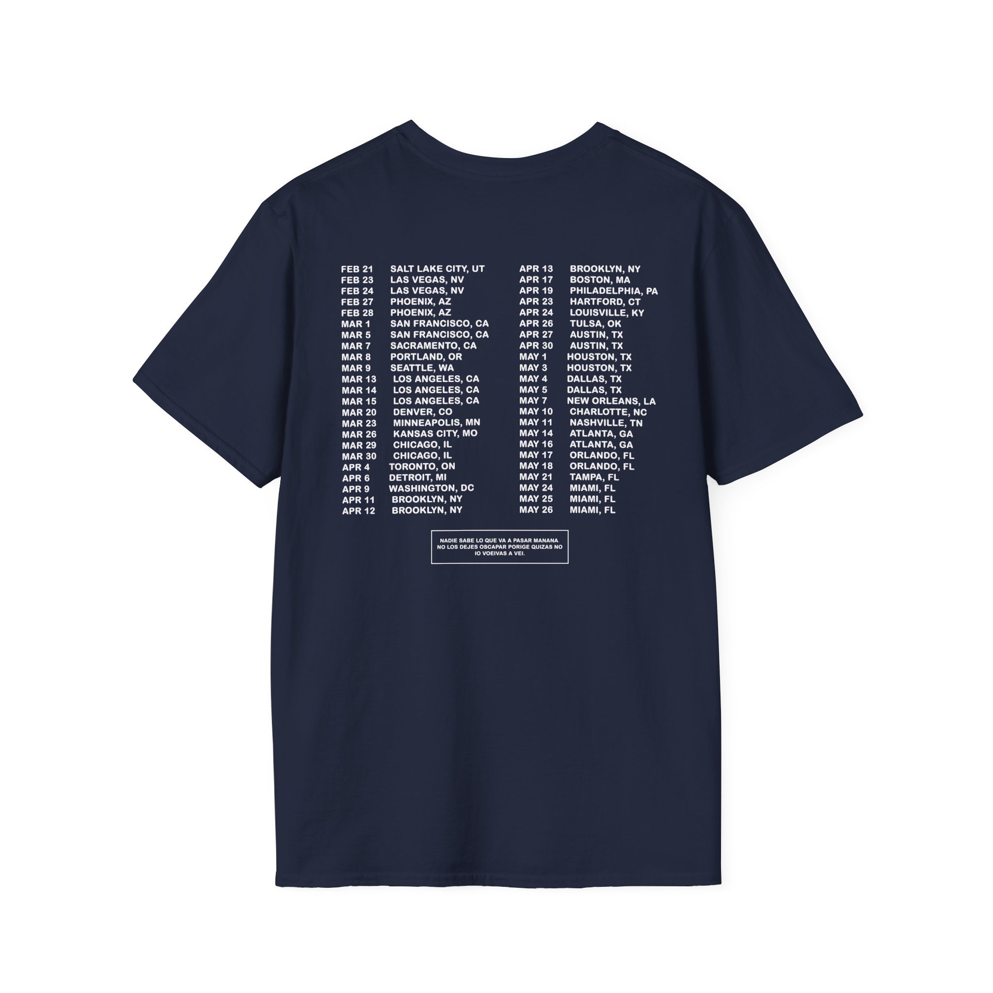 BB Gracias Por Nada Unisex Softstyle T-Shirt