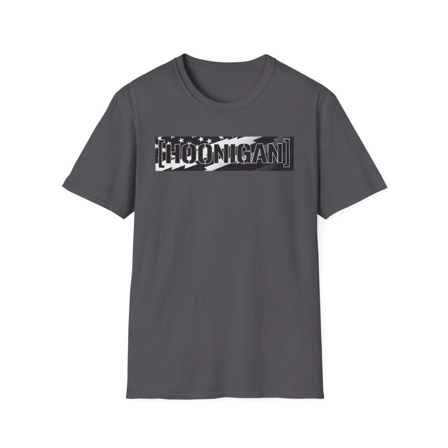Ken Block Hoonigan Stars & Stripes Censor Bar Unisex Softstyle T-Shirt