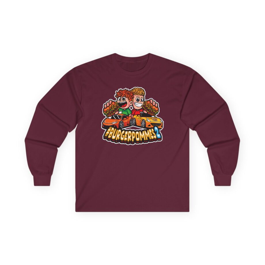 Burger Pommes Unisex Ultra Cotton Long Sleeve Tee