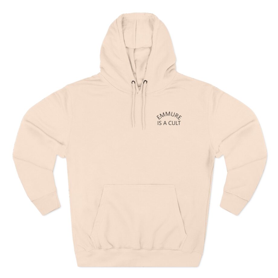 Emmure Cult Teal Bleach Three-Panel Fleece Hoodie