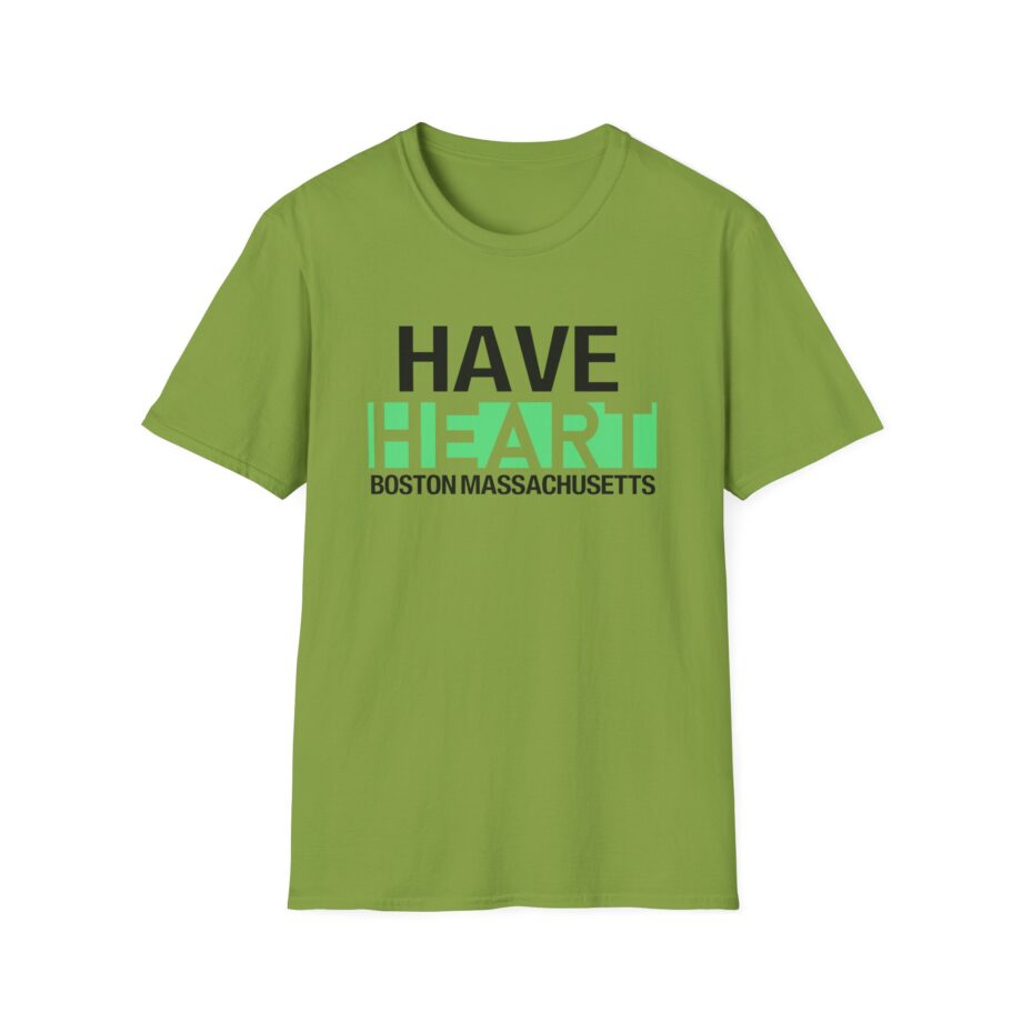 Have Heart Armed With a Mind Unisex Softstyle T-Shirt