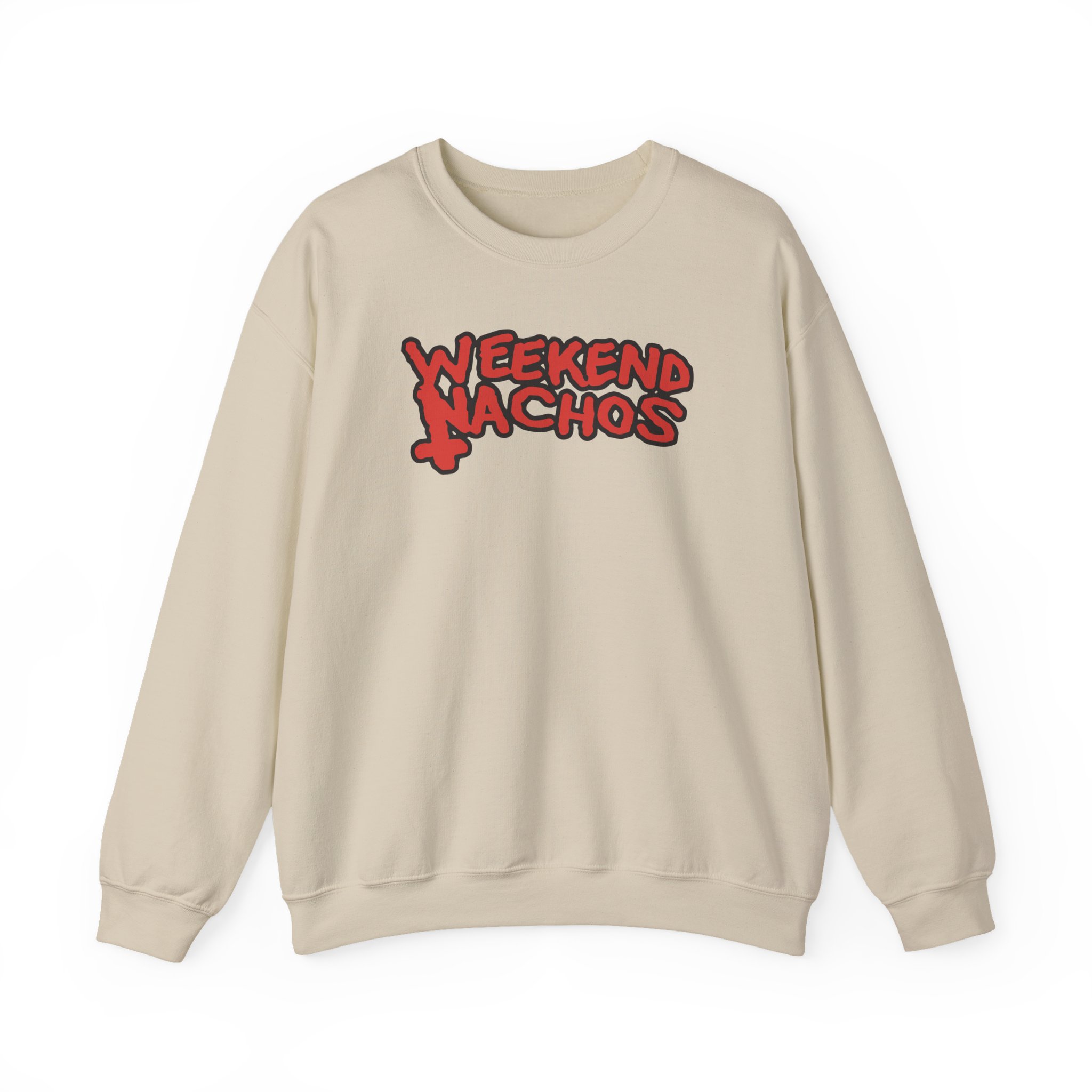 Weekend Nachos Christian Unisex Heavy Blendâ„¢ Crewneck Sweatshirt