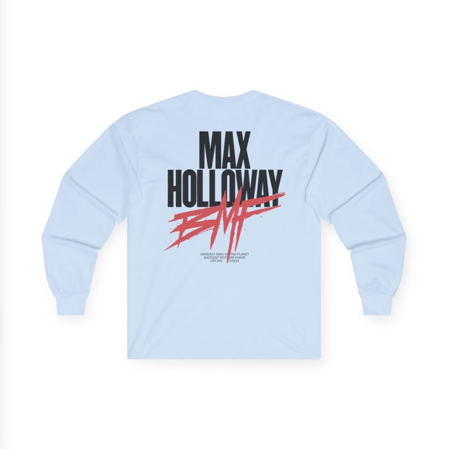Max Holloway Dmp/bmf Unisex Ultra Cotton Long Sleeve Tee