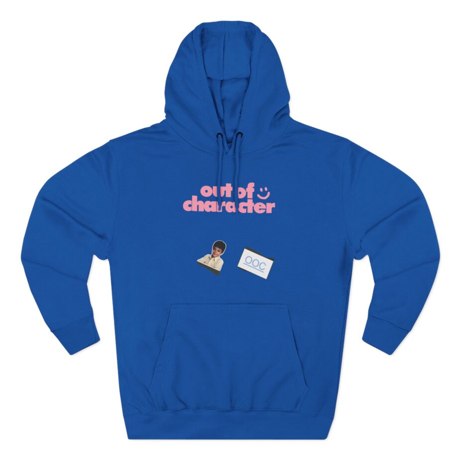 Out of Character Three-Panel Fleece Hoodie