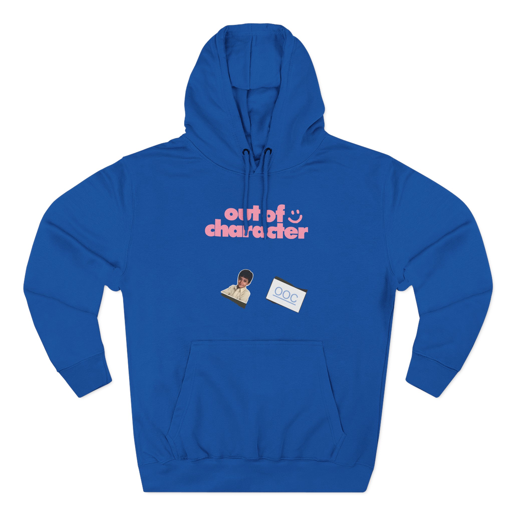 Out of Character Three-Panel Fleece Hoodie