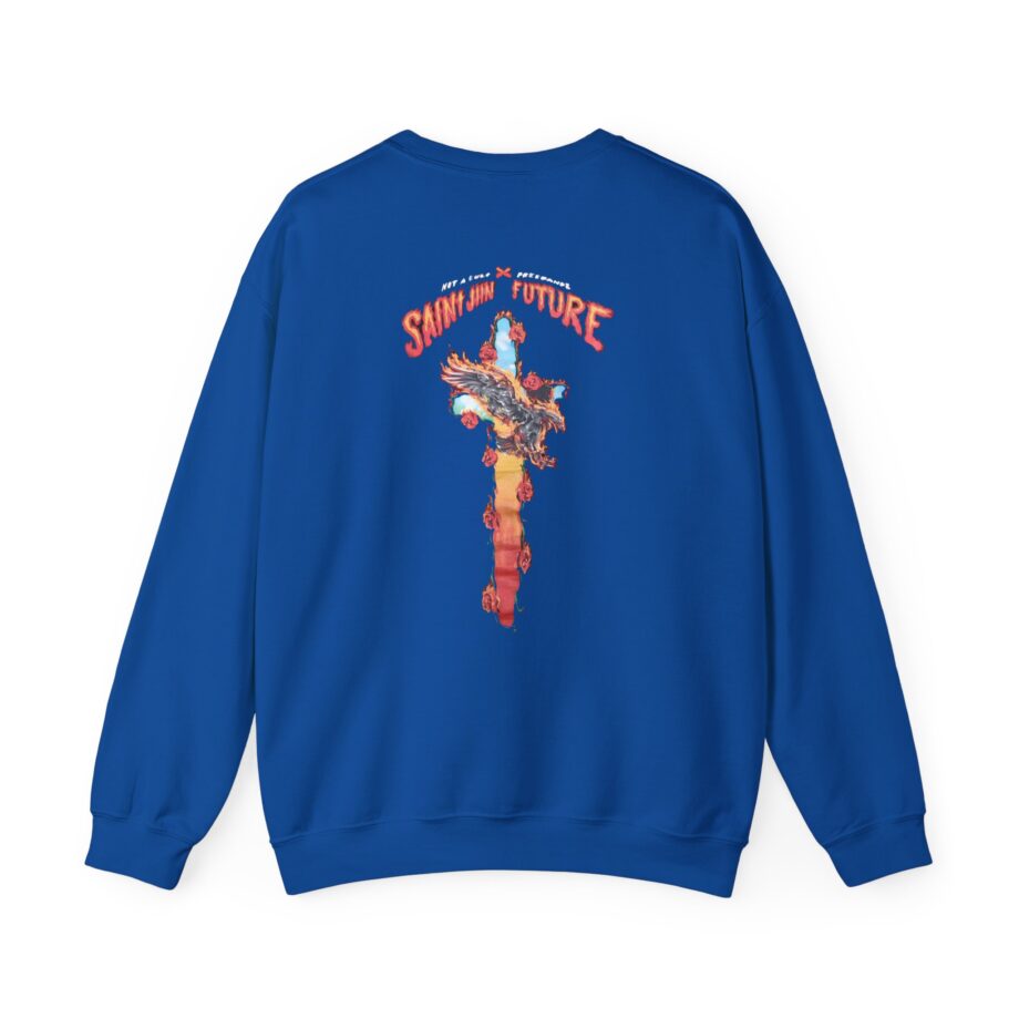 Saint Jhn Not a Cult X Freebandz Roses Unisex Heavy Blend™ Crewneck Sweatshirt