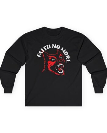 Faith No More Logo Dog 30th Anniversary Unisex Ultra Cotton Long Sleeve Tee