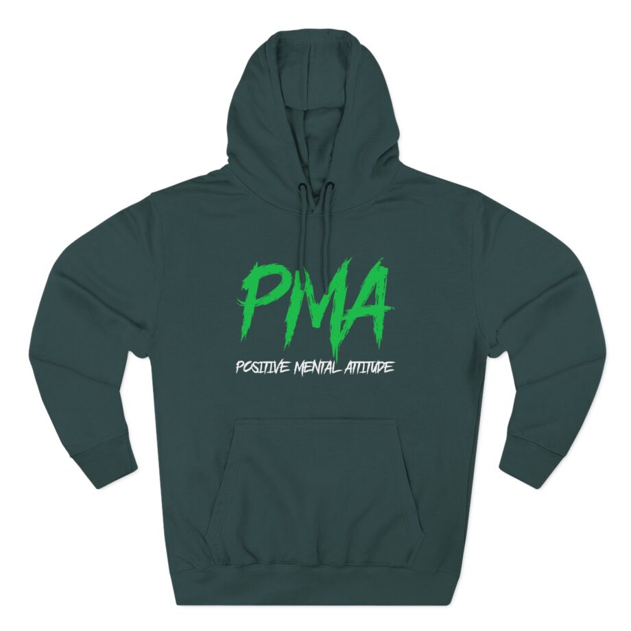 Pma Positive Mental Attitude Three-Panel Fleece Hoodie