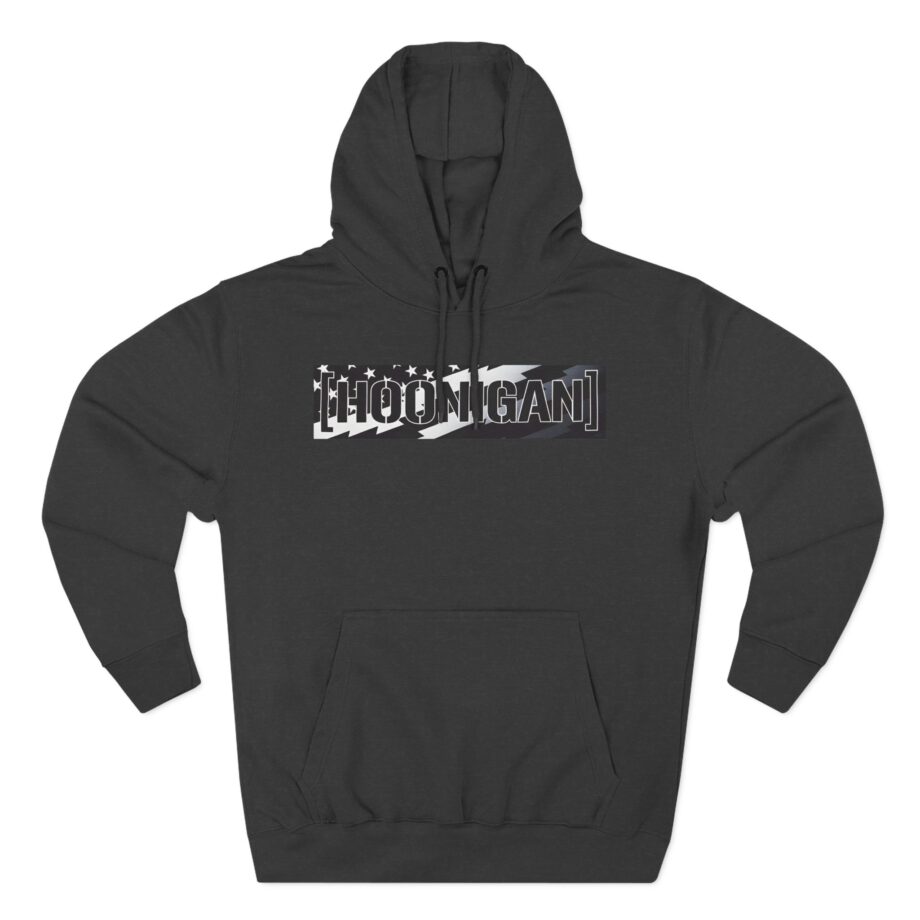 Ken Block Hoonigan Stars & Stripes Censor Bar Three-Panel Fleece Hoodie
