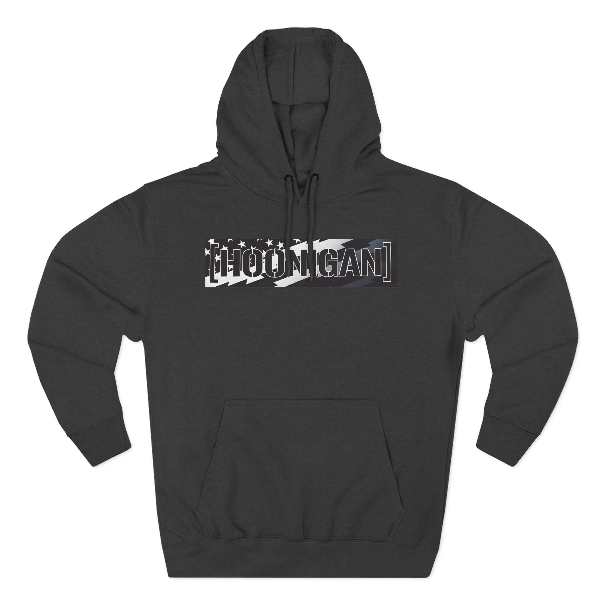 Ken Block Hoonigan Stars & Stripes Censor Bar Three-Panel Fleece Hoodie
