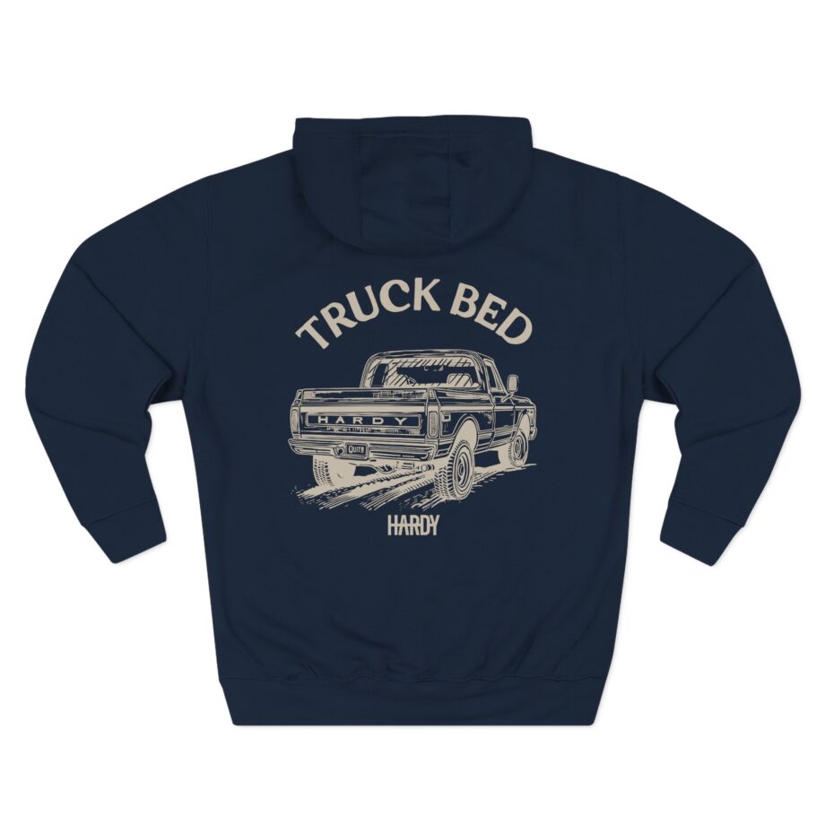 Hardy Truck Bed Three-Panel Fleece Hoodie