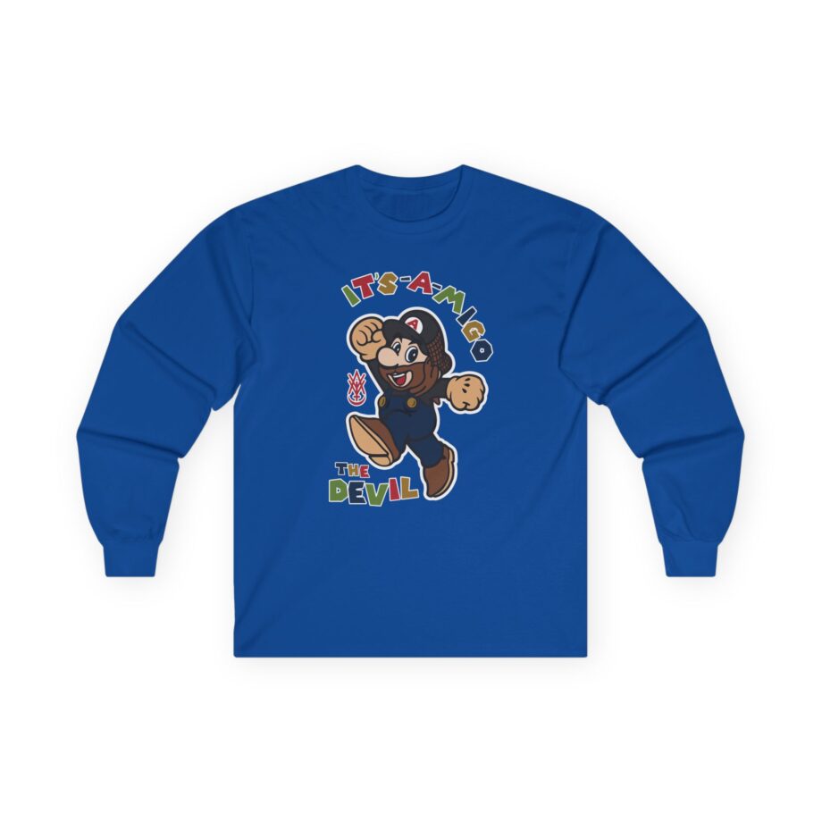 ITS-A-MIGO the Devil Unisex Ultra Cotton Long Sleeve Tee