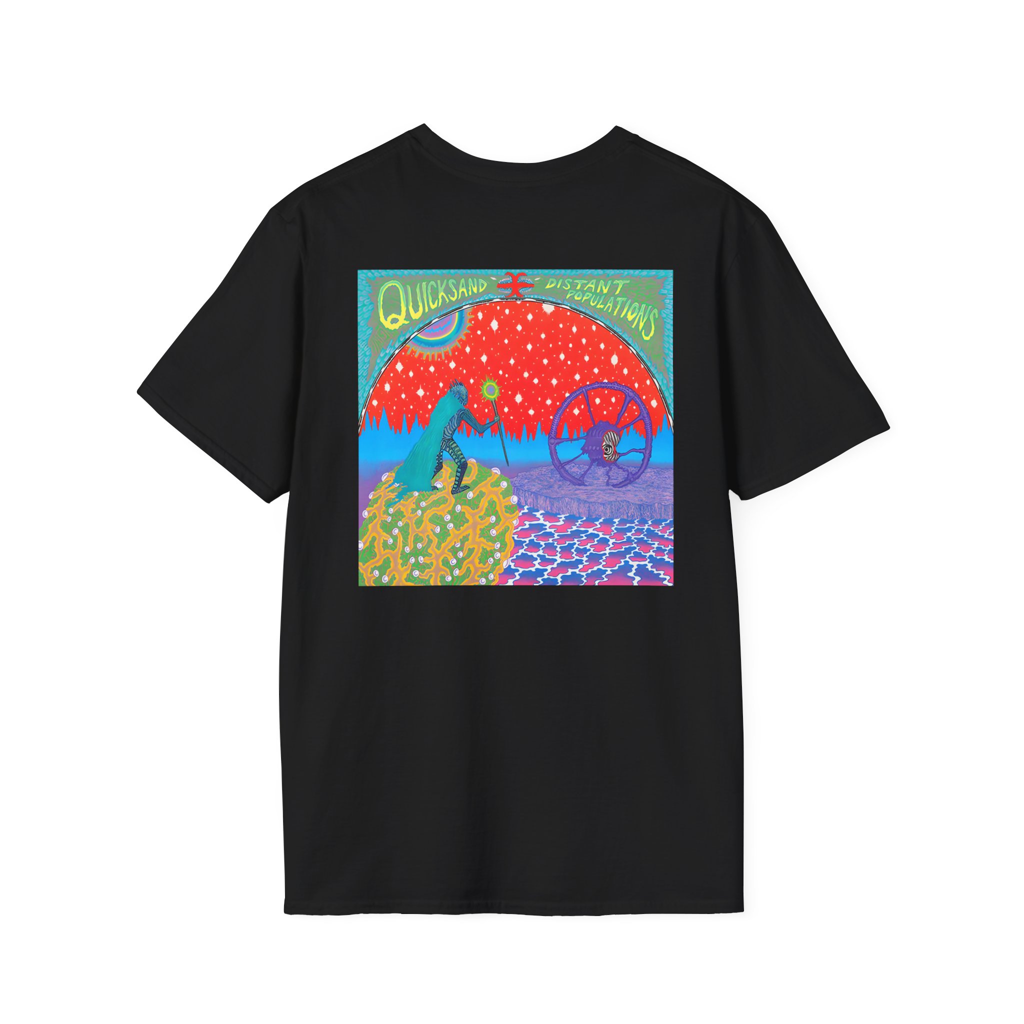 Quicksand Distant Populations Unisex Softstyle T-Shirt