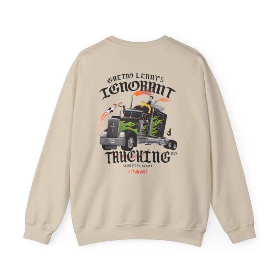 Saint Jhn Ghetto Lenny's Trucking Co. Unisex Heavy Blend™ Crewneck Sweatshirt