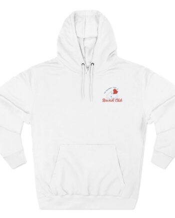 Basement Yard Brunch Club Diner Three-Panel Fleece Hoodie