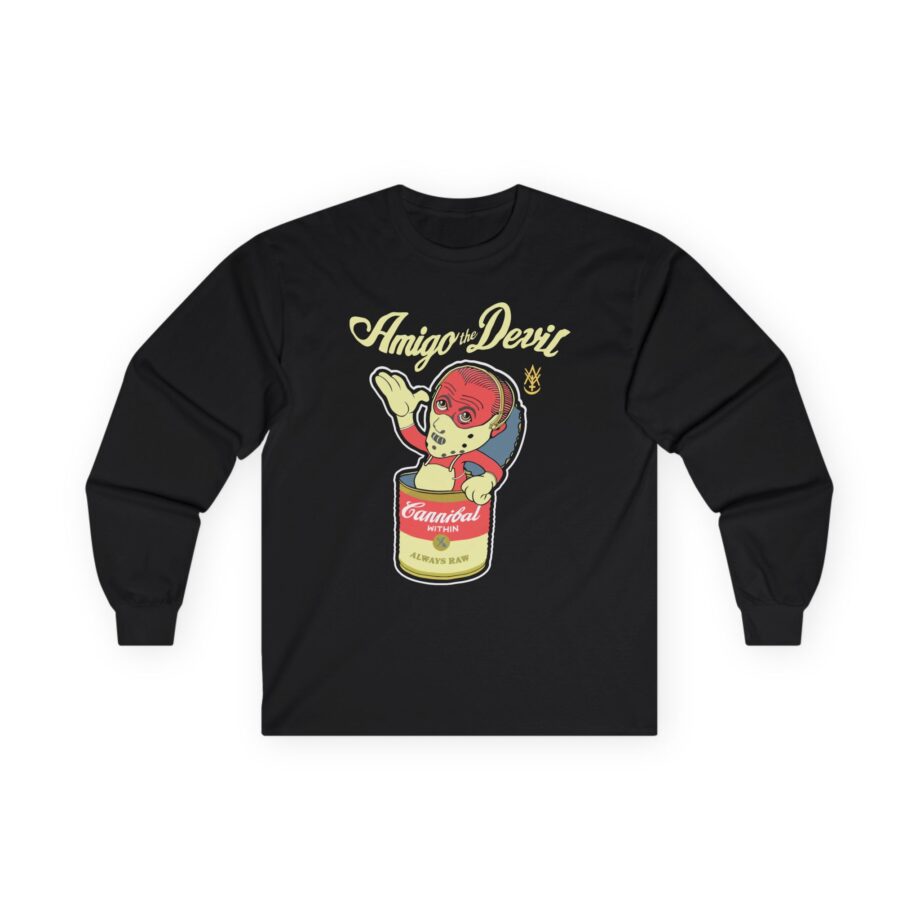 Amigo The Devil Canibal Within Unisex Ultra Cotton Long Sleeve Tee
