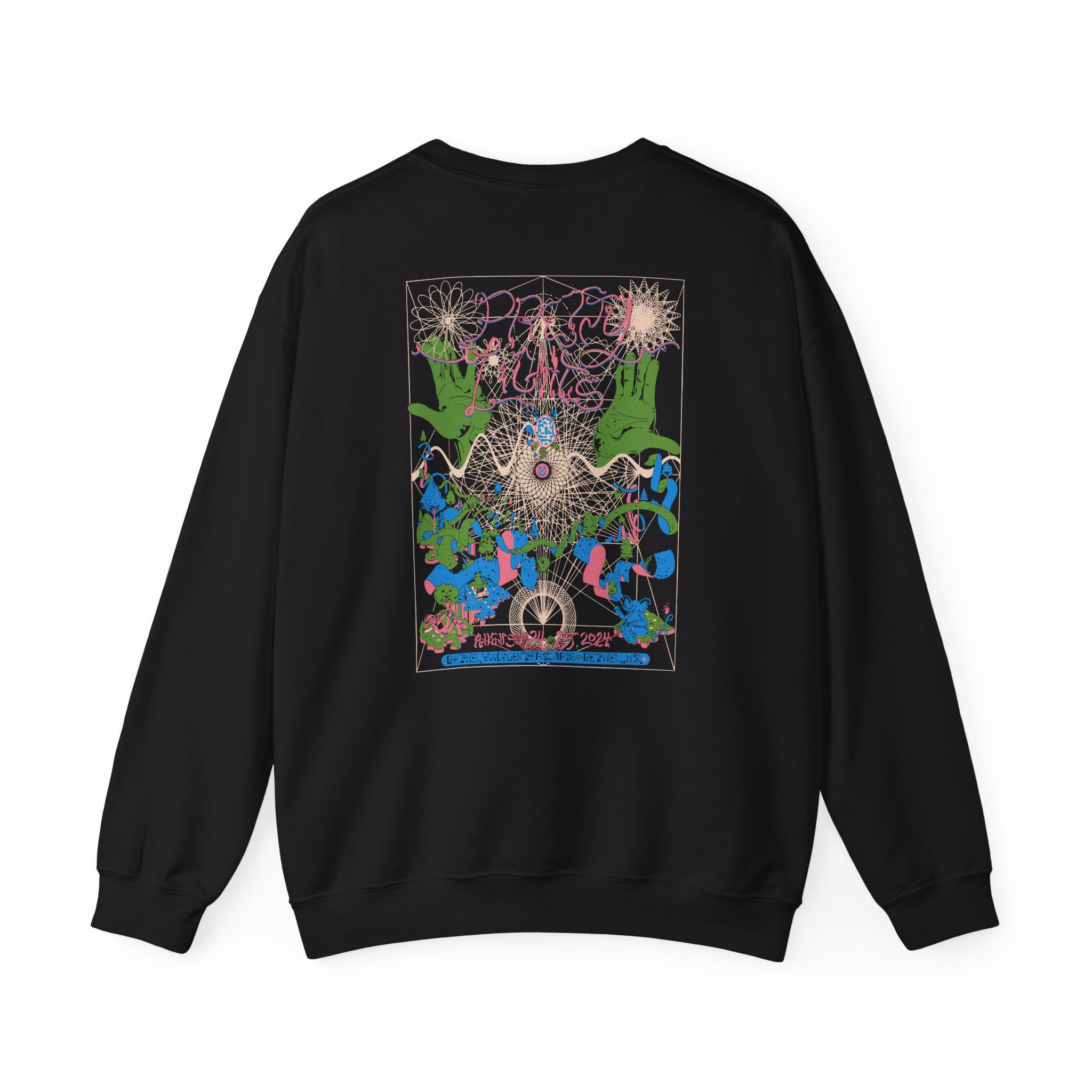 Pretty Lights Bethel Woods Unisex Heavy Blendâ„¢ Crewneck Sweatshirt