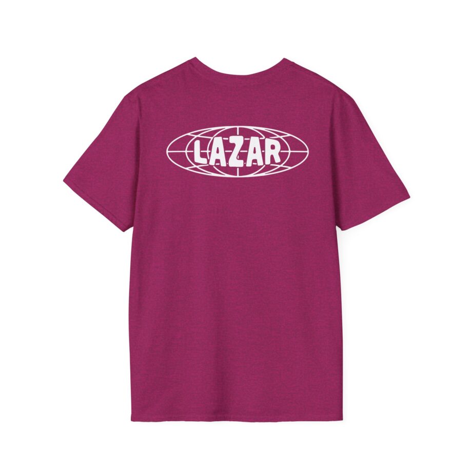 Lazarbeam Globe Indigo Unisex Softstyle T-Shirt