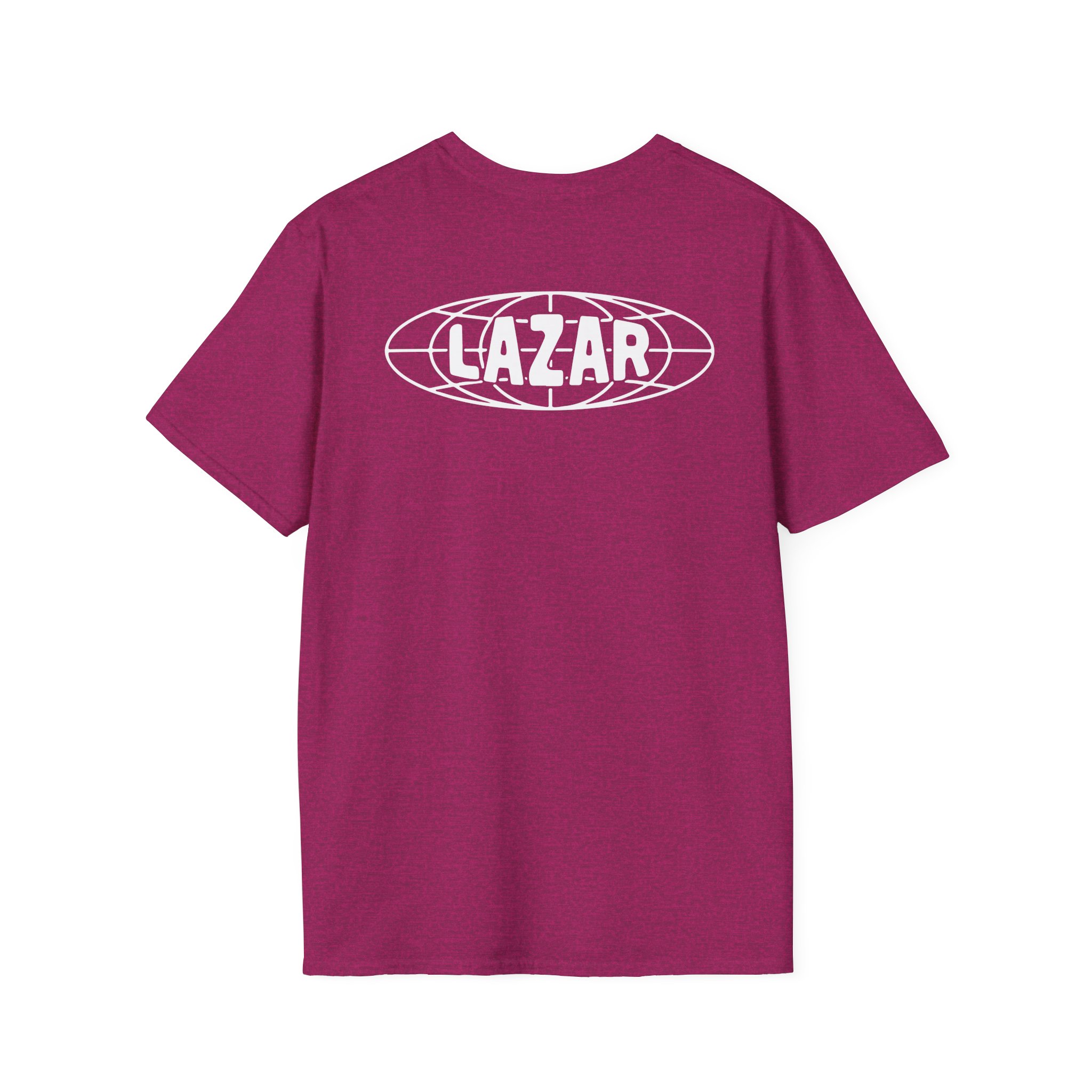 Lazarbeam Globe Indigo Unisex Softstyle T-Shirt