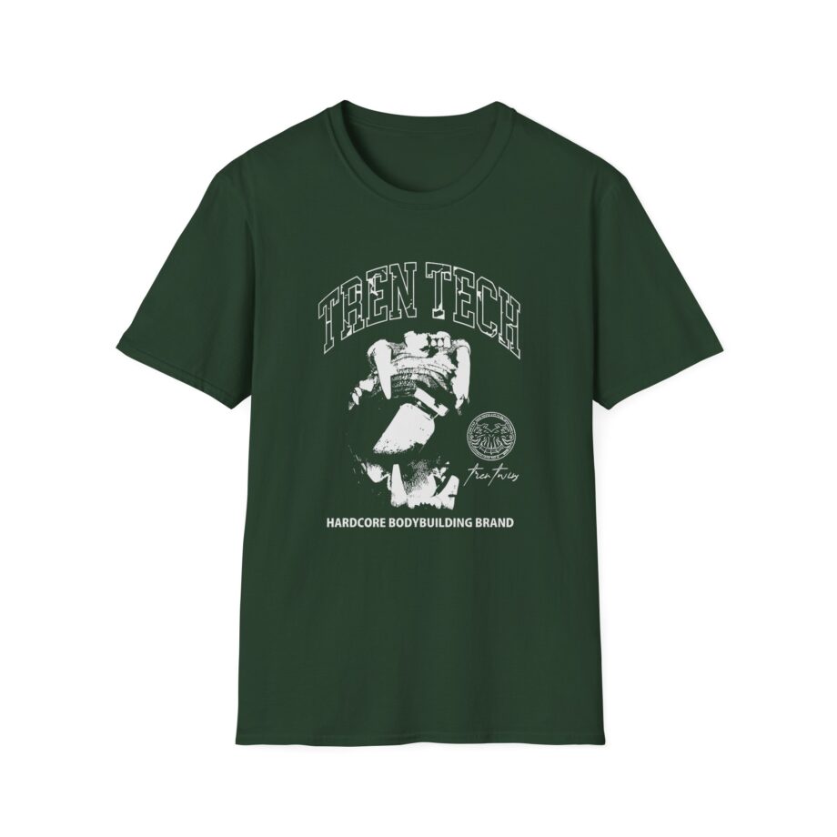 Tren Twins Tech Hardcore Bodybuilding Brand Unisex Softstyle T-Shirt