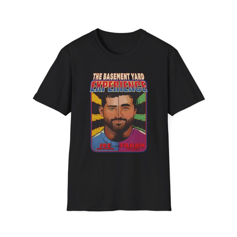 Split Face Basement Yard Experience Unisex Softstyle T-Shirt