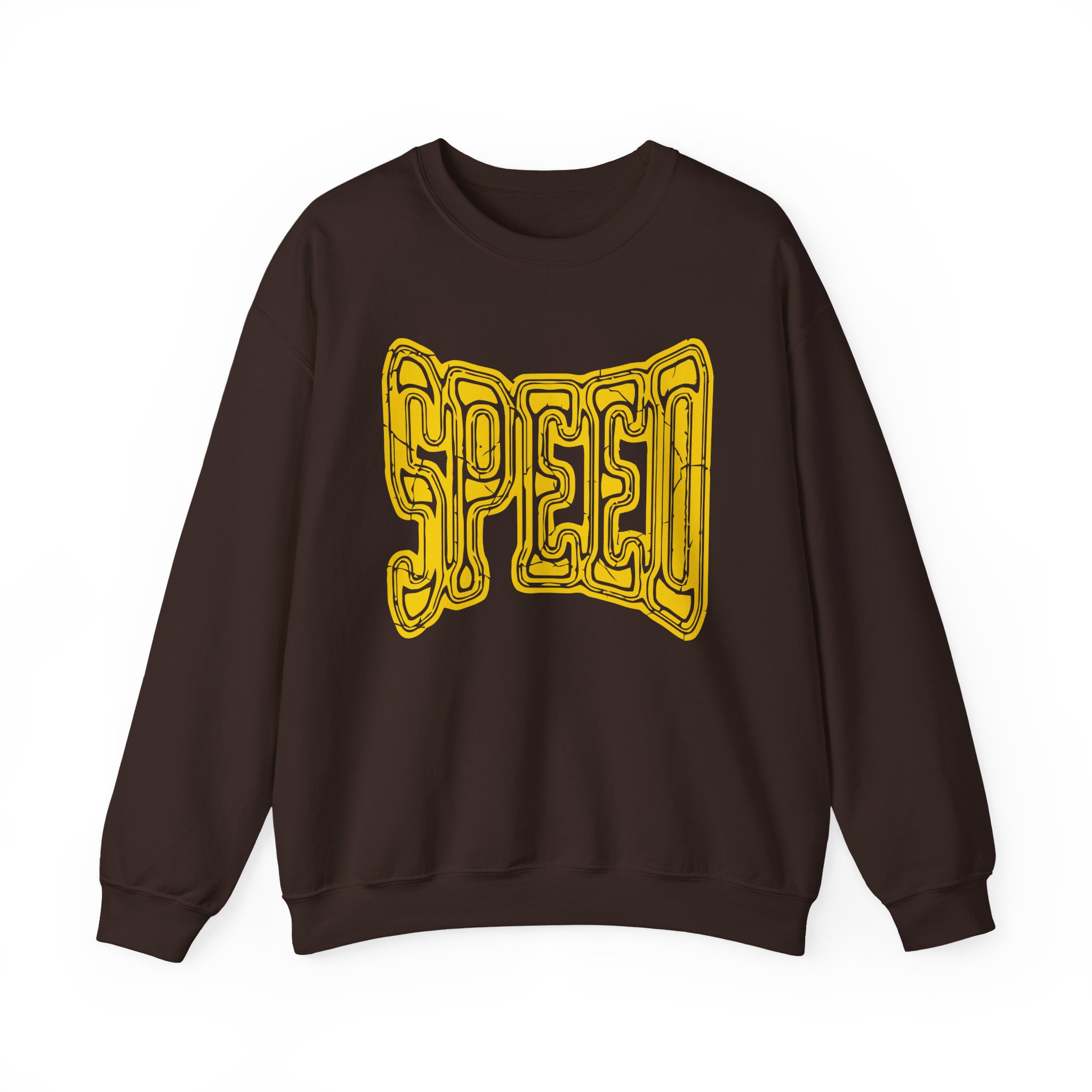 Ishowspeed Gold Logo Unisex Heavy Blendâ„¢ Crewneck Sweatshirt
