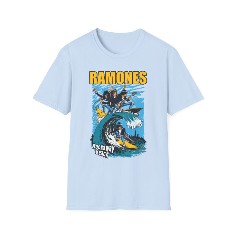 Ramones Rockaway Beach Unisex Softstyle T-Shirt