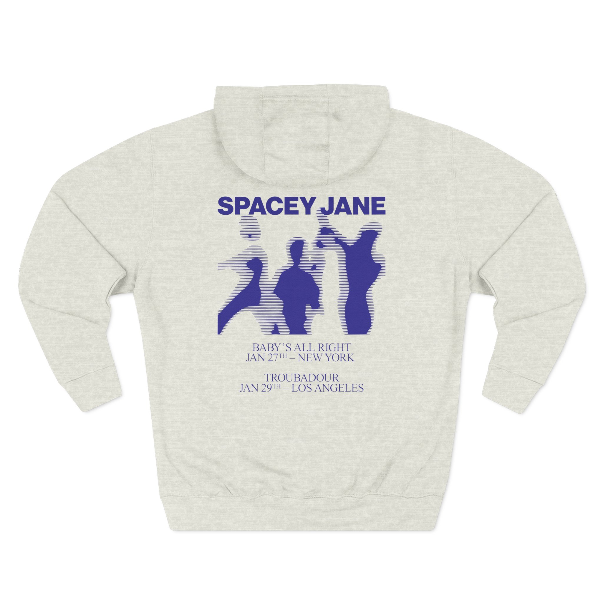 Spacey Jane Us Underplay Tour Three-Panel Fleece Hoodie
